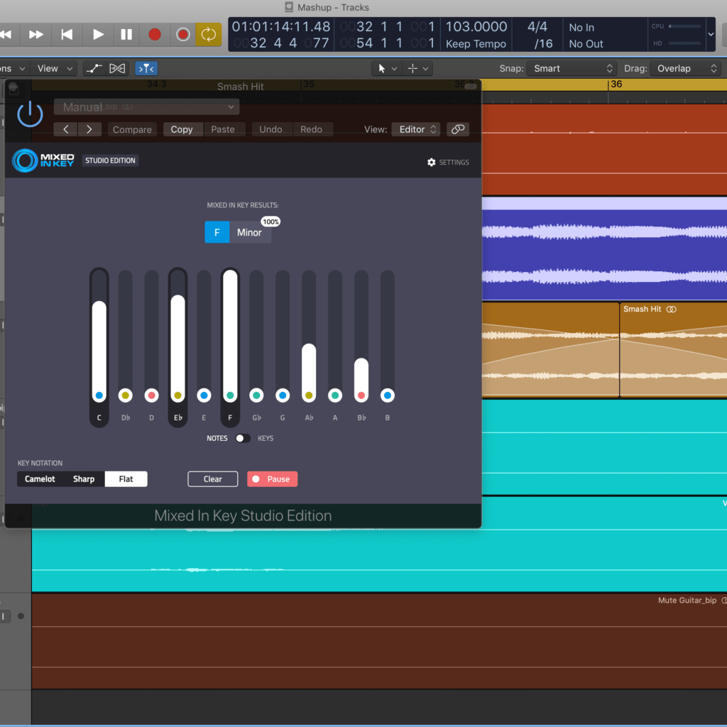 Mixed In Key "Studio Edition" Key Detection for Ableton Live, Apple