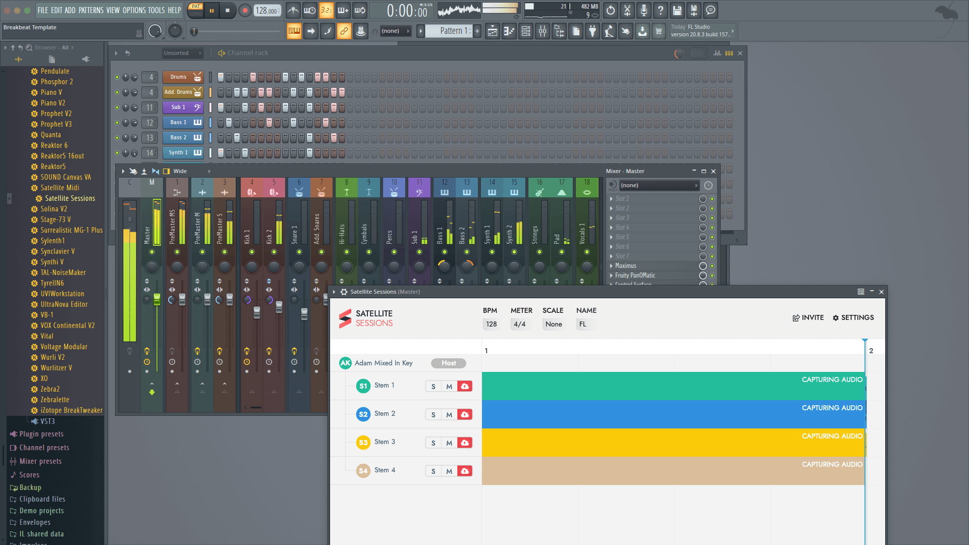 Collaboration with FL Studio Mixed In Key