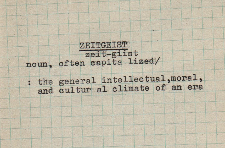 zeitgeist