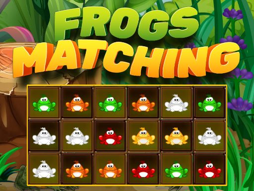 Frogs Matching Play Free Game Online at