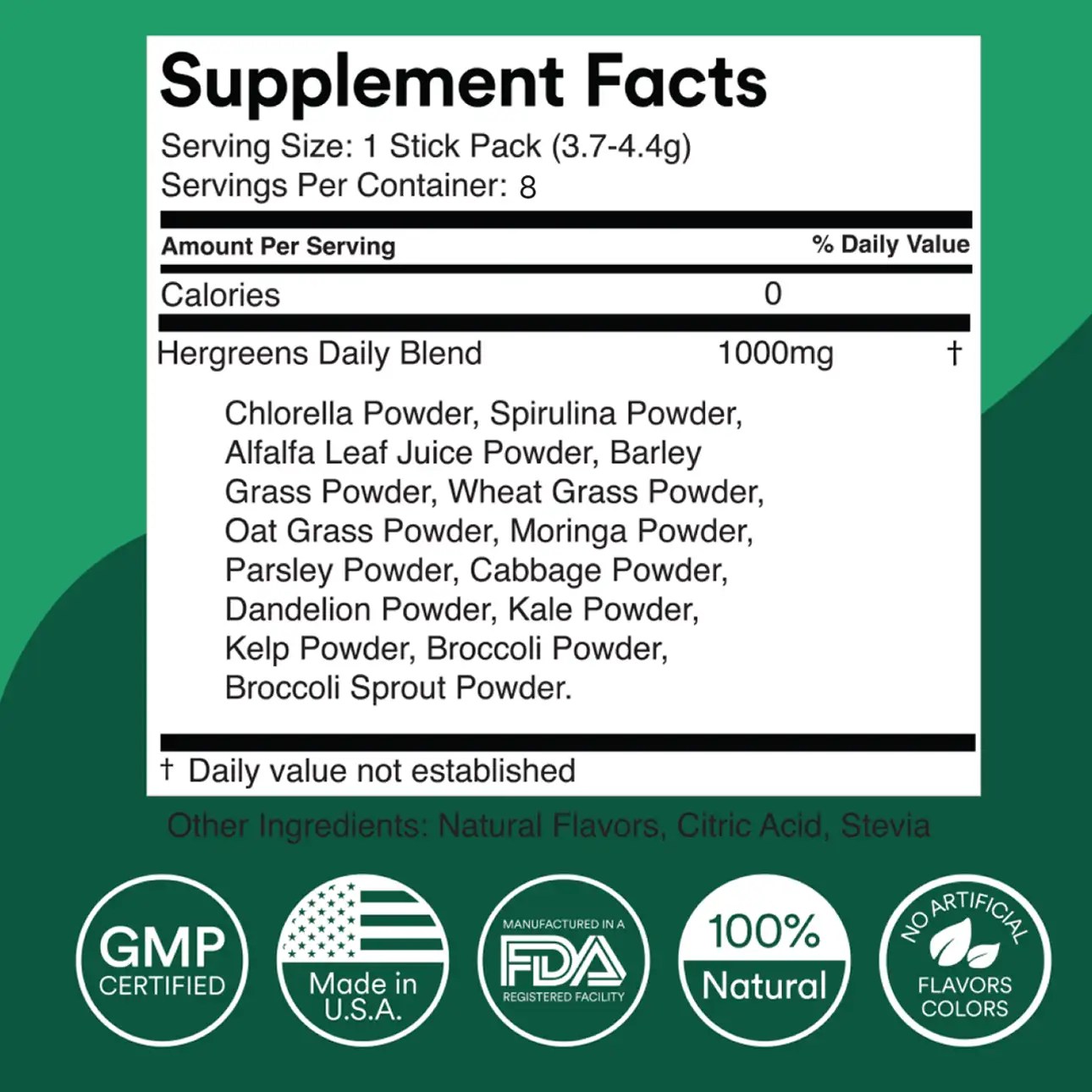 Hergreens Flavor Sampler Mixhers