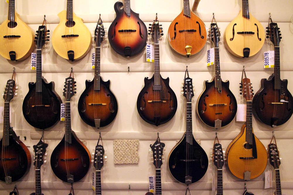 Mandolin Makers and Manufacturers Mixing A Band