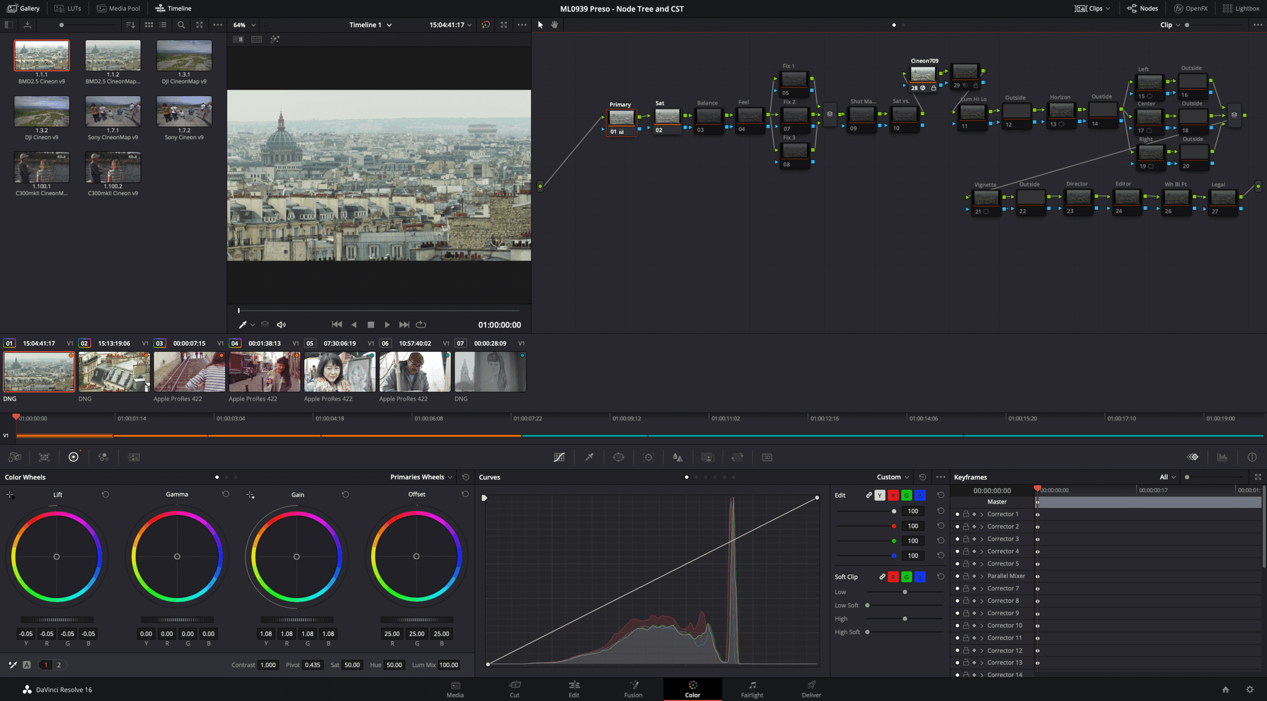 DaVinci Resolve Tutorials & Training Mixing Light