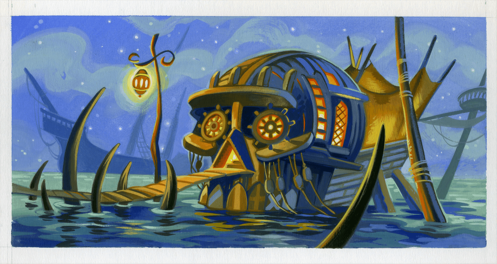 Monkey Island 2 LeChuck's Revenge (Concept Art) The International