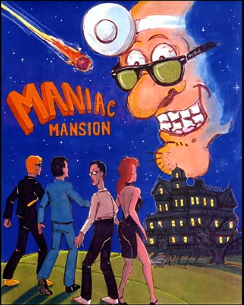 Maniac Mansion (Concept Art) The International House of Mojo