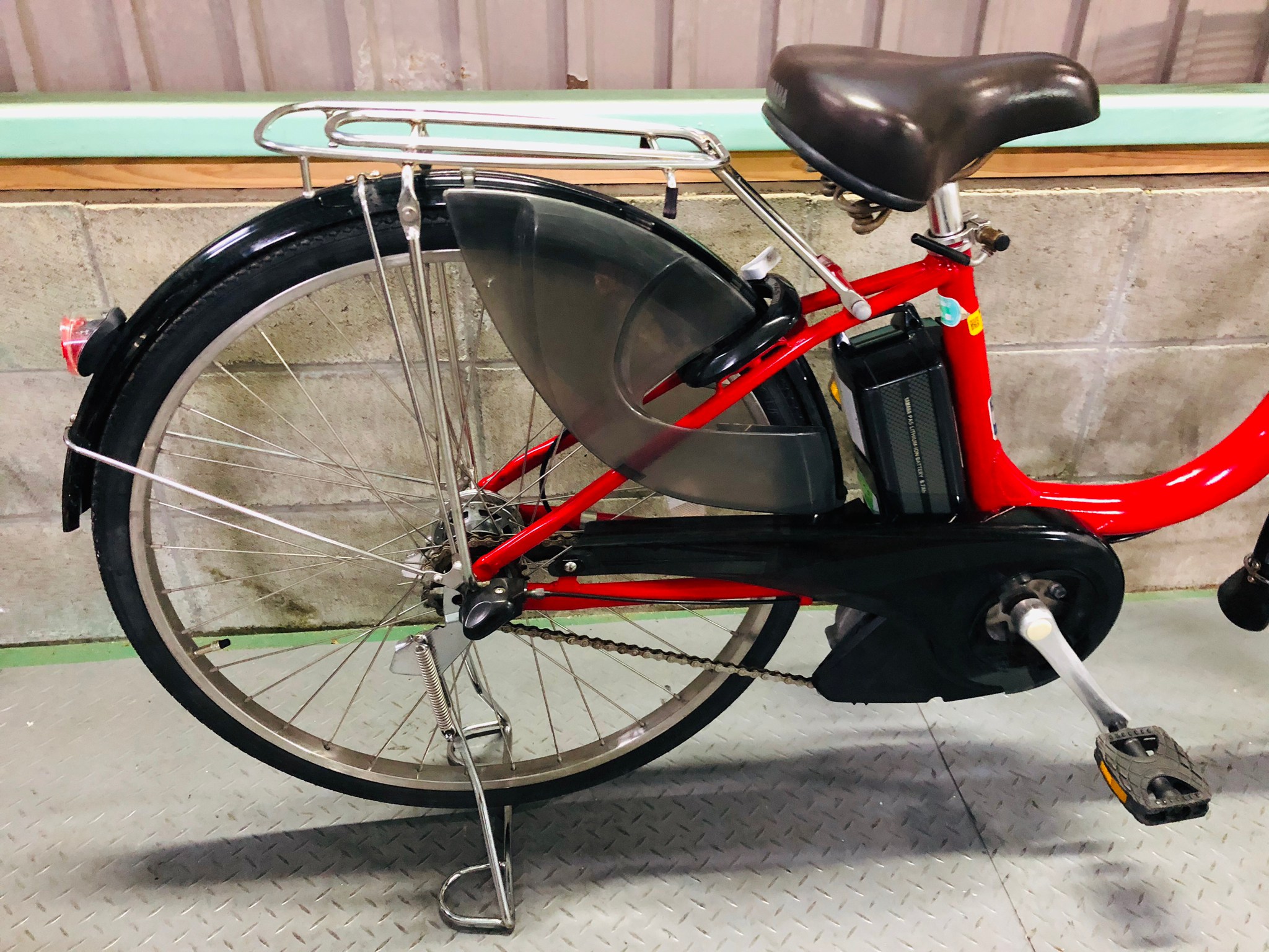 電動自転車 ヤマハ PAS Natura 26インチ 8.7Ah 赤色 プレミアムタイプ 国産・中古の激安電動アシスト自転車を販売MIZO