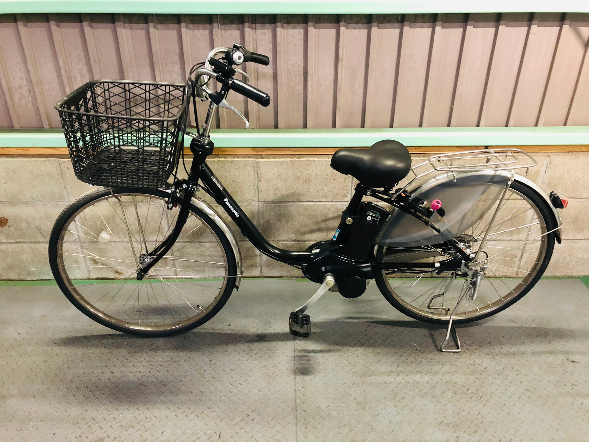 電動自転車 パナソニック VIVI DX 26インチ 大容量16Ah 黒 ウーバーイーツ 神戸 国産・中古の激安電動アシスト自転車を販売