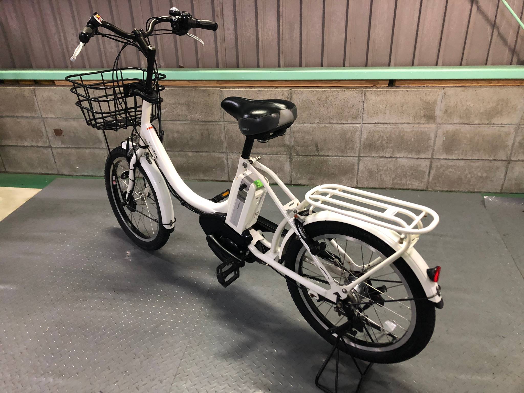 【SOLD OUT】電動自転車 YAMAHA PAS babby 20インチ 白 国産・中古の激安電動アシスト自転車を販売MIZO