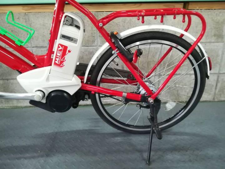 【SOLD OUT】電動自転車 三菱 MIEV 赤 希少！20インチ コンパクトモデル 新基準 国産・中古の激安電動アシスト自転車を販売