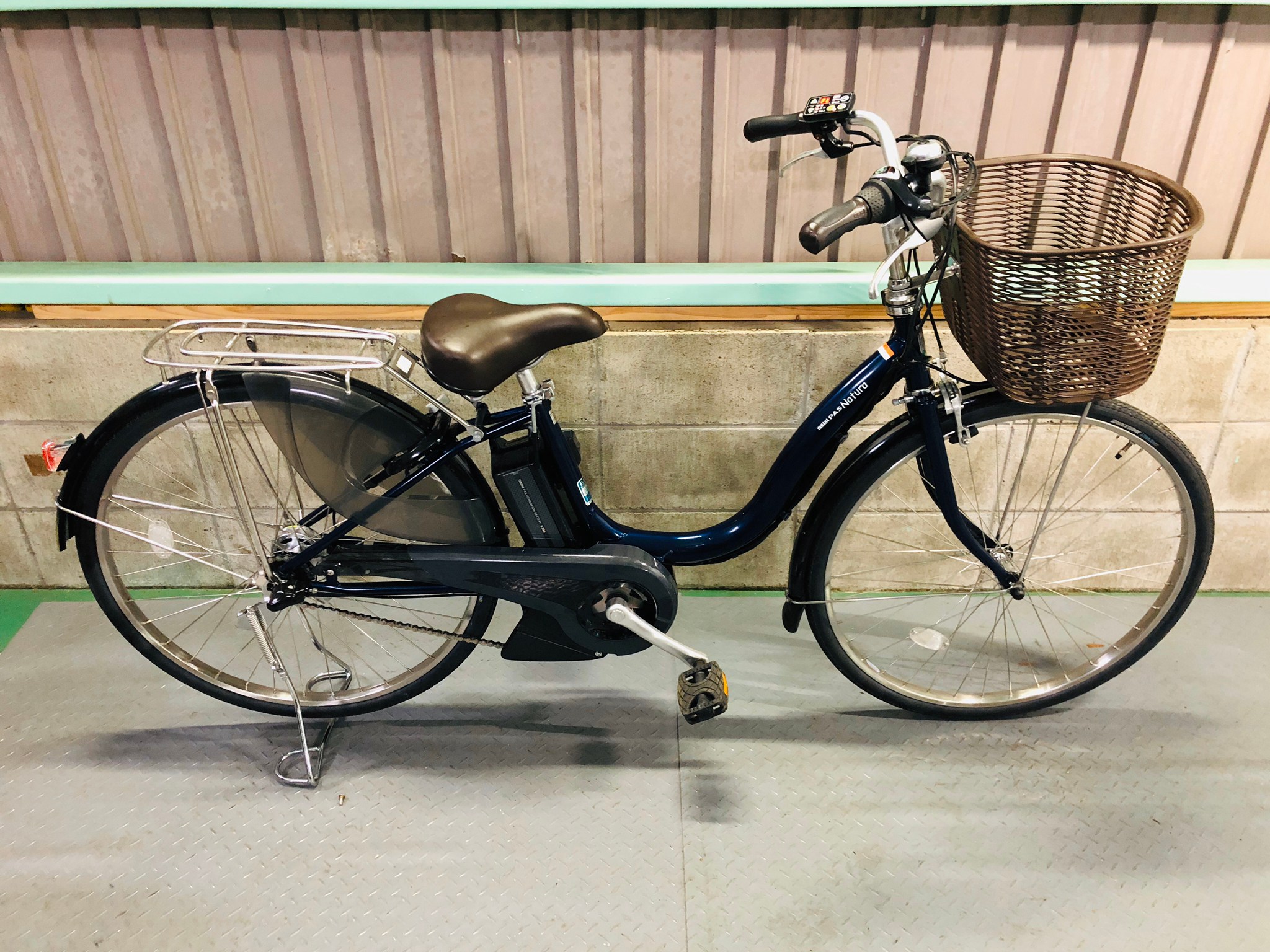 【SOLD OUT】電動自転車 ヤマハ PAS Natura ナチュラ 26インチ ネイビー 国産・中古の激安電動アシスト自転車を販売