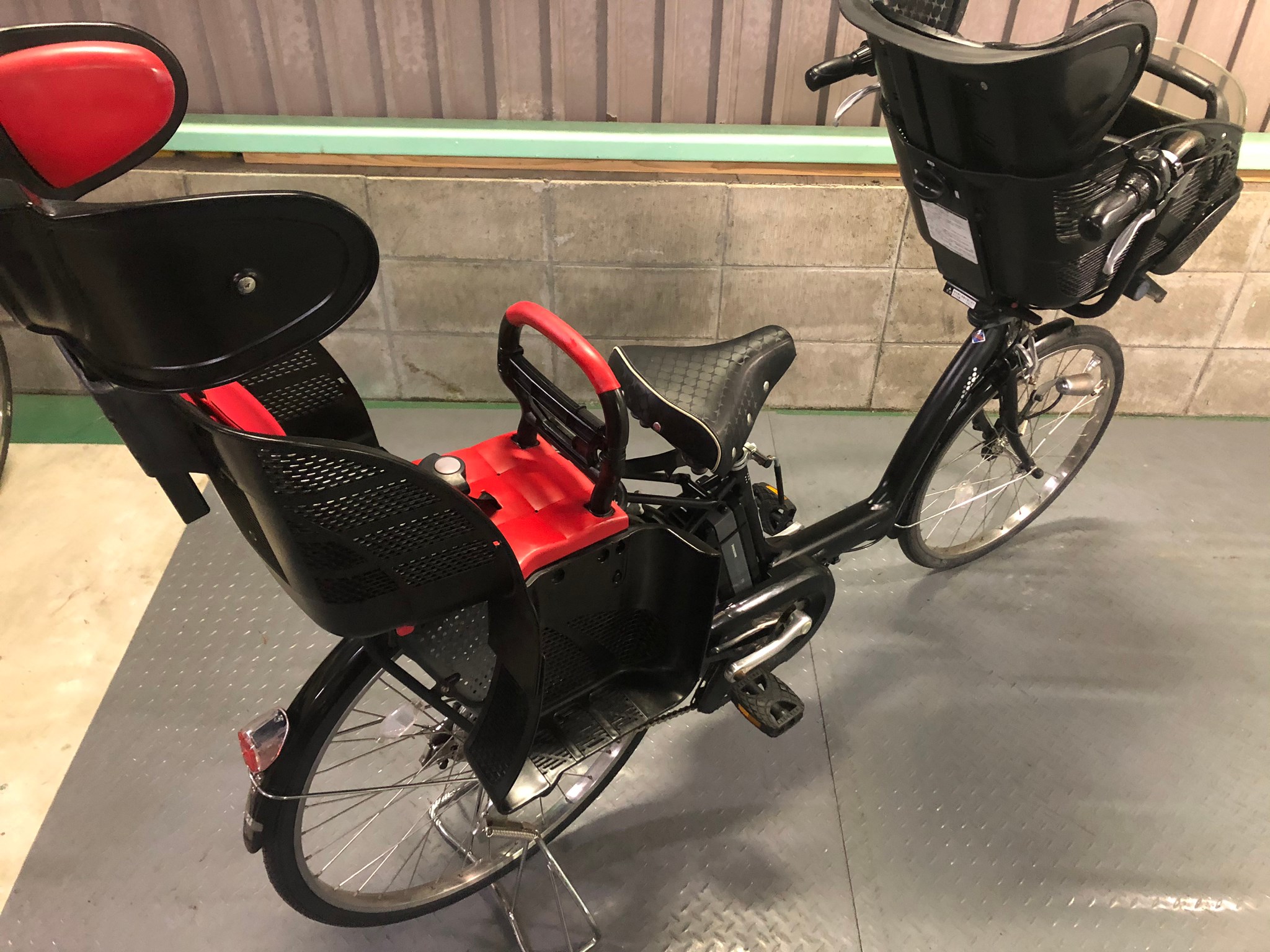 【SOLD OUT】電動自転車 ブリヂストン アンジェリーノ 後ろ子供乗せ無し値引き有 黒 国産・中古の激安電動アシスト自転車を販売