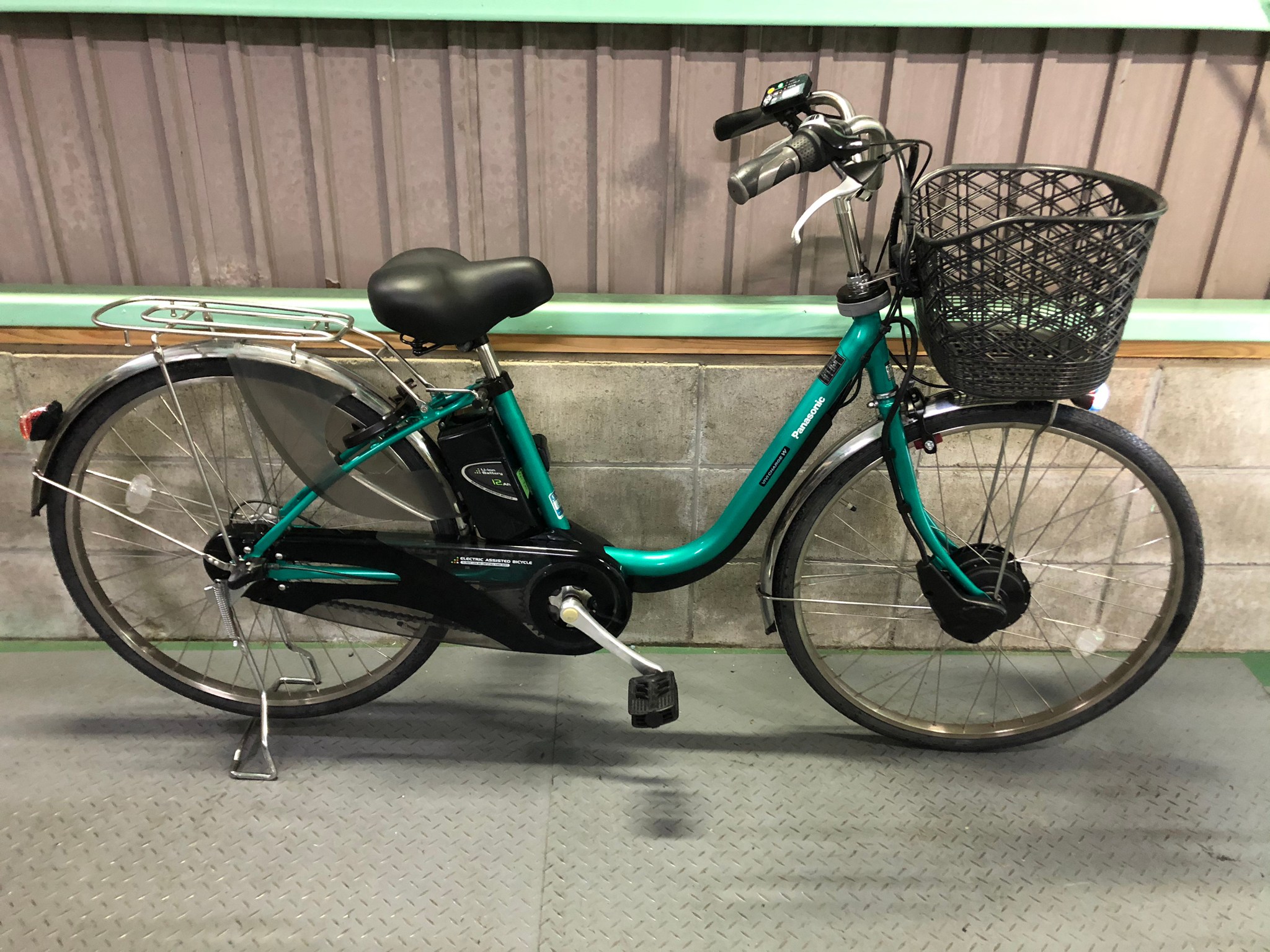 【SOLD OUT】電動自転車 パナソニック ビビチャージW 26インチ 12Ah 回生充電機能付き 国産・中古の激安電動アシスト自転車を