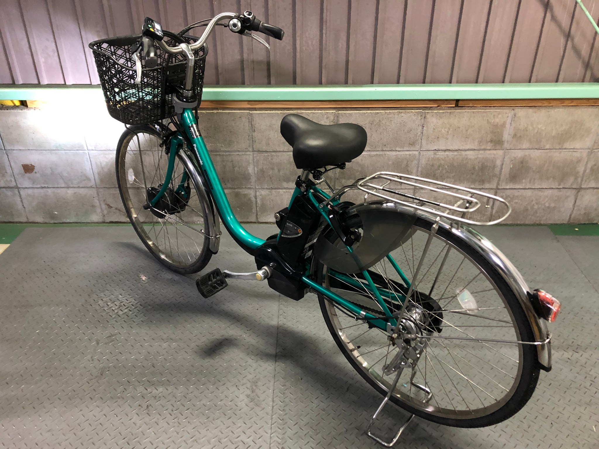 【SOLD OUT】電動自転車 パナソニック ビビチャージW 26インチ 12Ah 回生充電機能付き 国産・中古の激安電動アシスト自転車を
