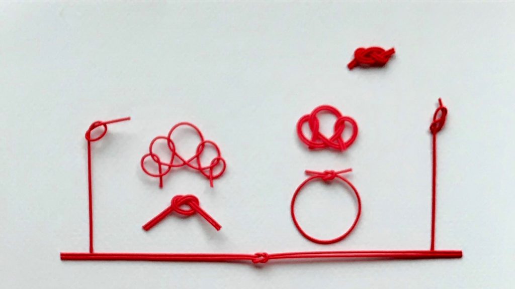 水引に慣れる為のやさしい結び/オンライン水引結び講座1