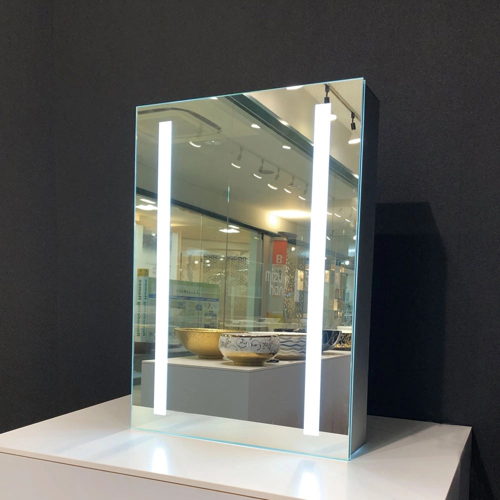 パウダールームLEDキャビネットミラー LM012｜おしゃれな洗面ボウル(洗面器)通販サイト mizunohana(水の花)