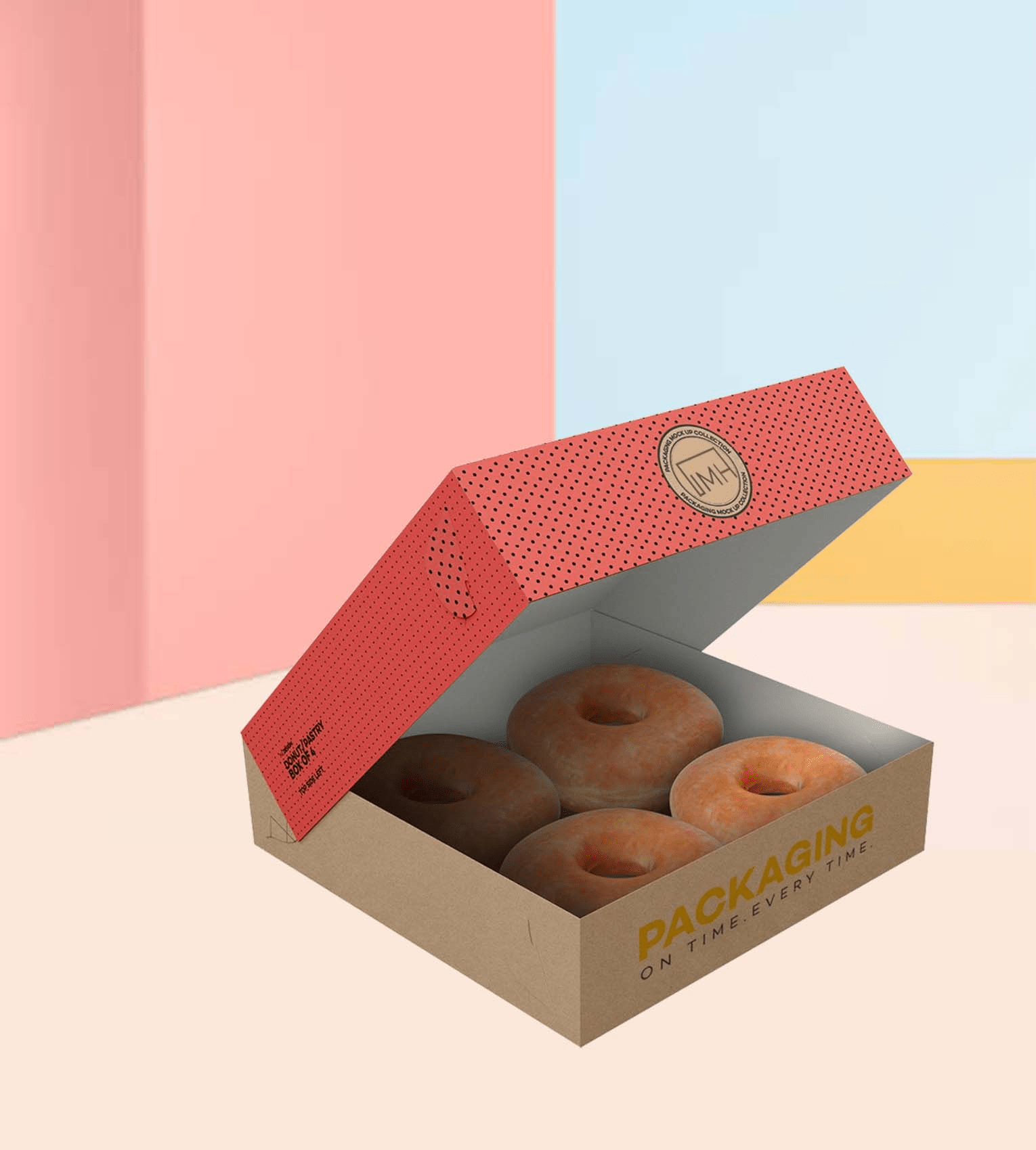 Get Custom Bagel Boxes Bagel Packaging Wholesale Mizz Packaging