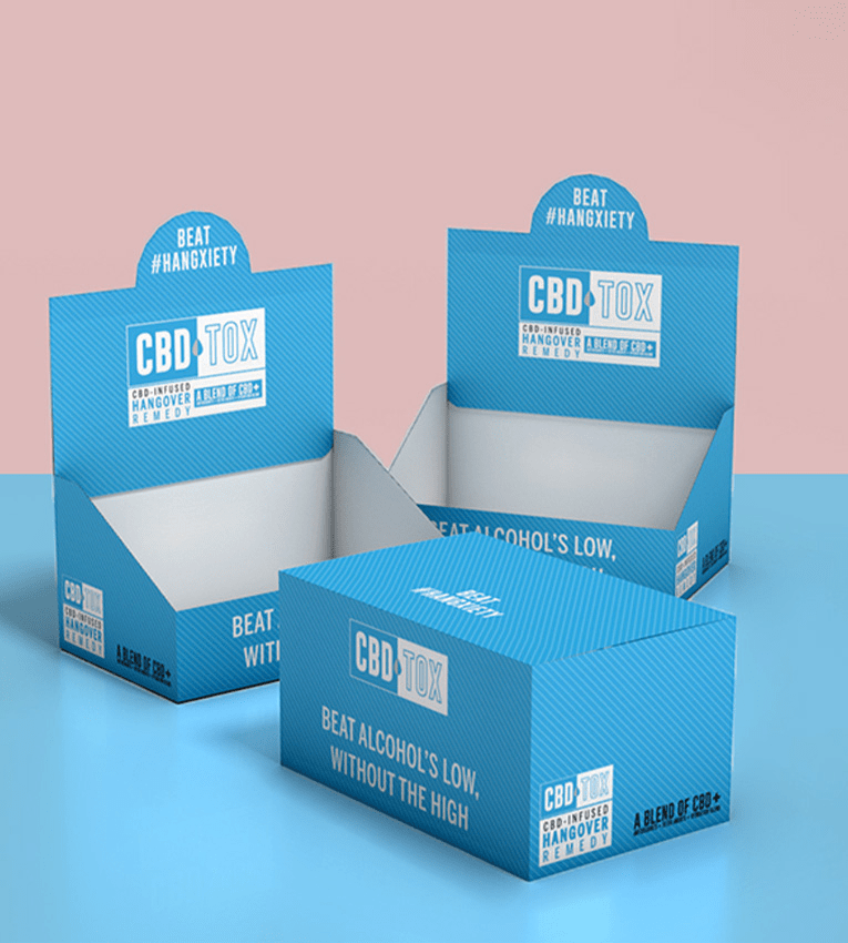 Order Custom Cardboard Display Boxes Wholesale Mizz Packaging