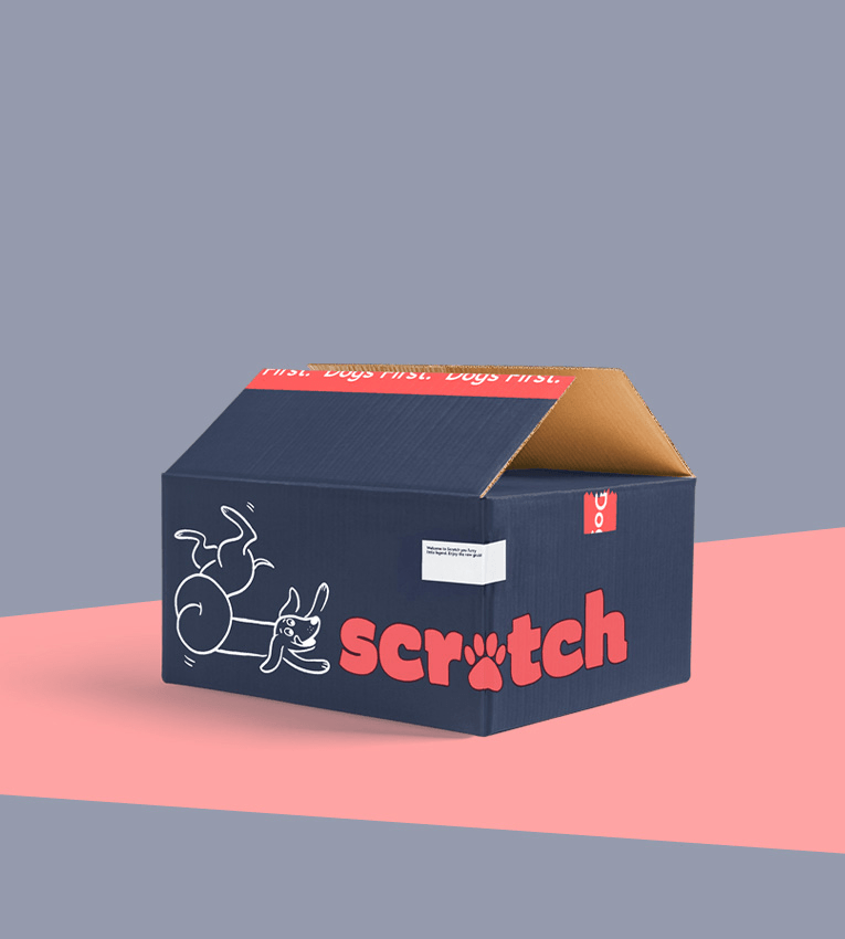 Custom Dog Food Packaging Boxes