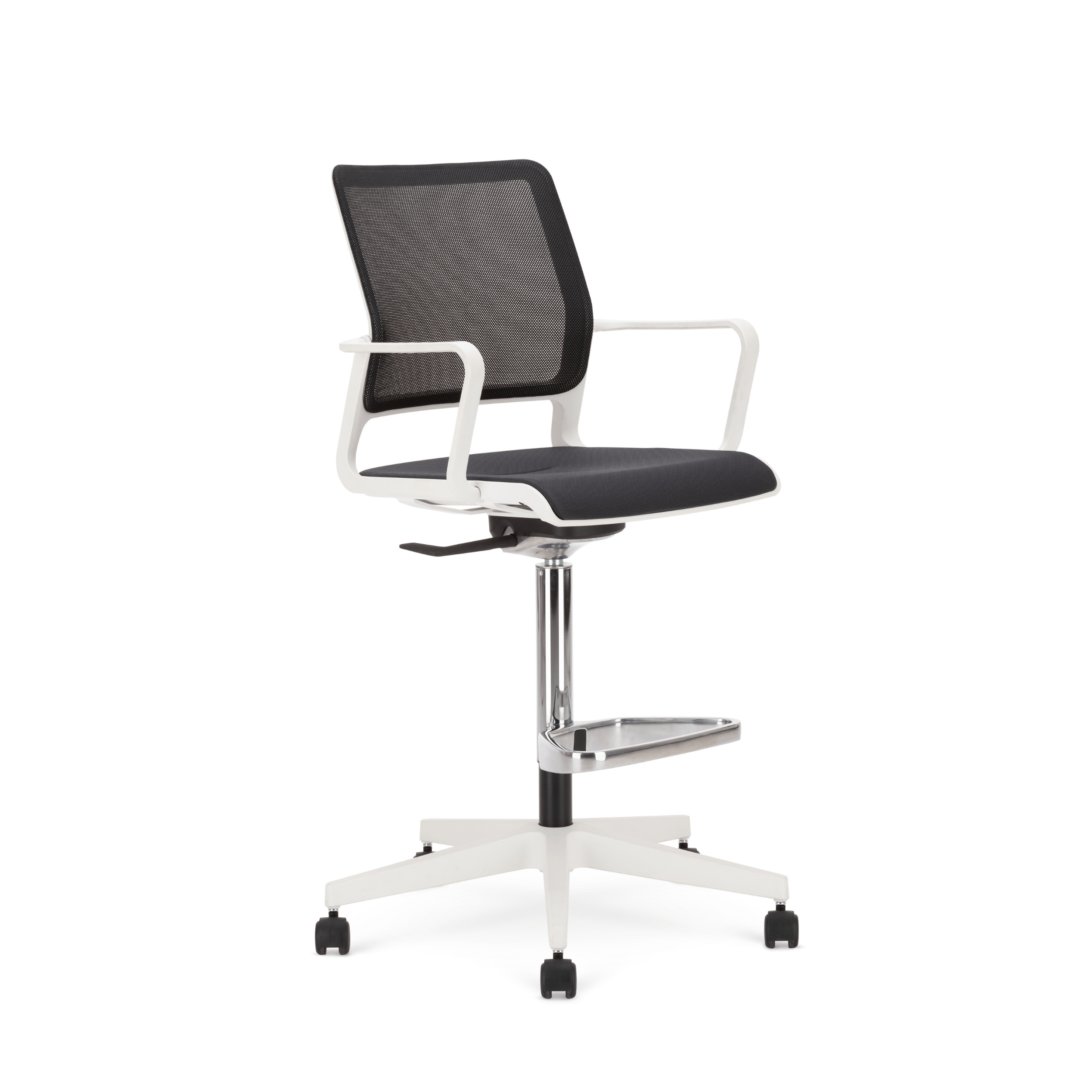 Xilium Counter Swivel Chair Netzrücken Mizzuni