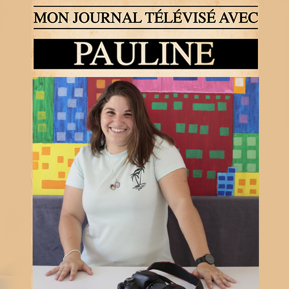 Mon Journal télévisé avec Pauline MJC Saint Germain des Fossés