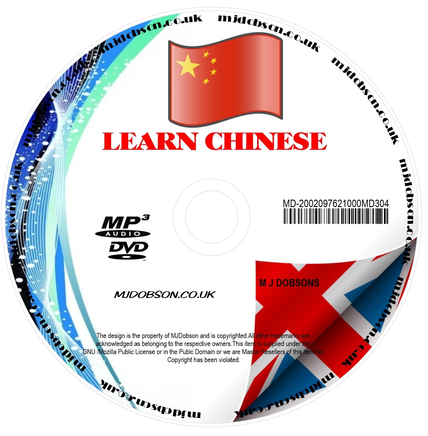 Learn to Speak Chinese Audio MD3 DVD Complete Chinese Mandarin