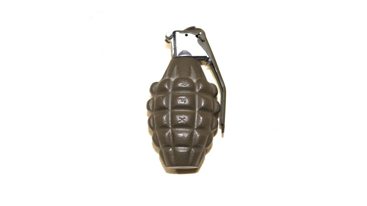 Great Condition US Pineapple Grenade MJL Militaria