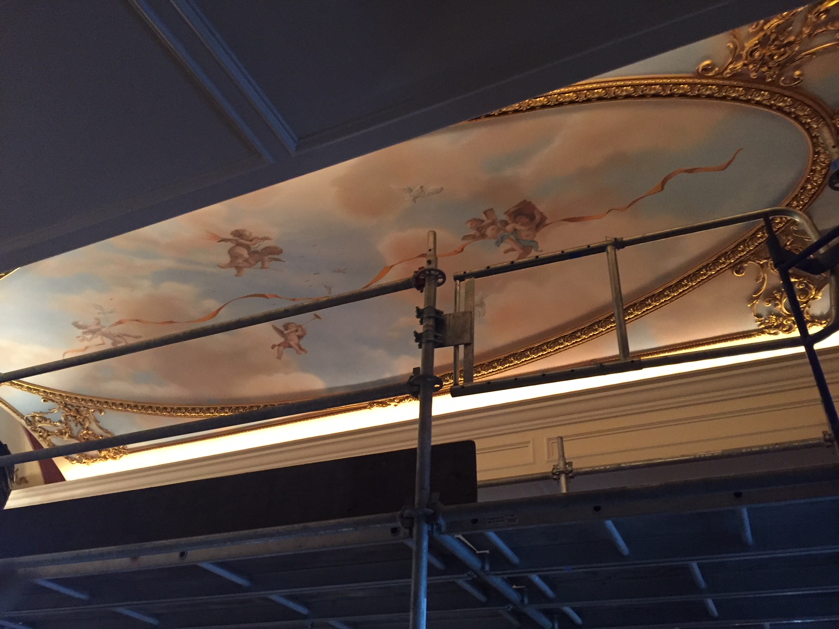 Hand Painted Ceilings Murals » MJP Studios