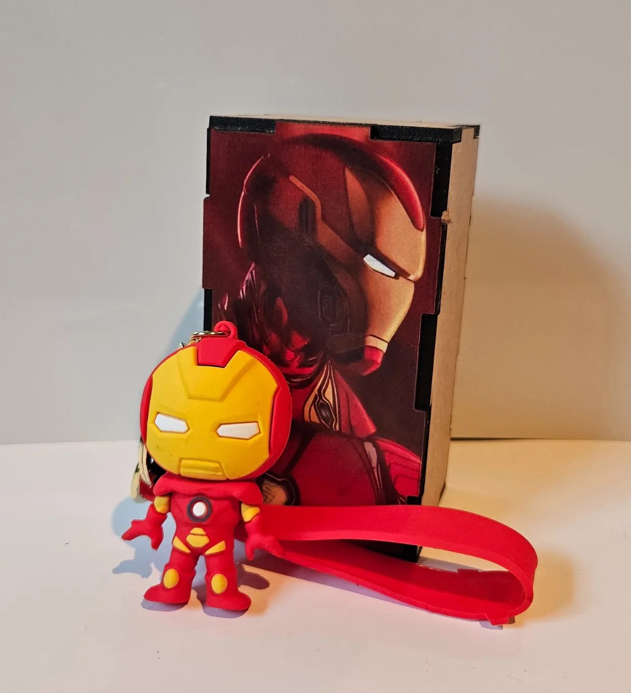 Ironman keyholder Box MJ Printing Printing Service