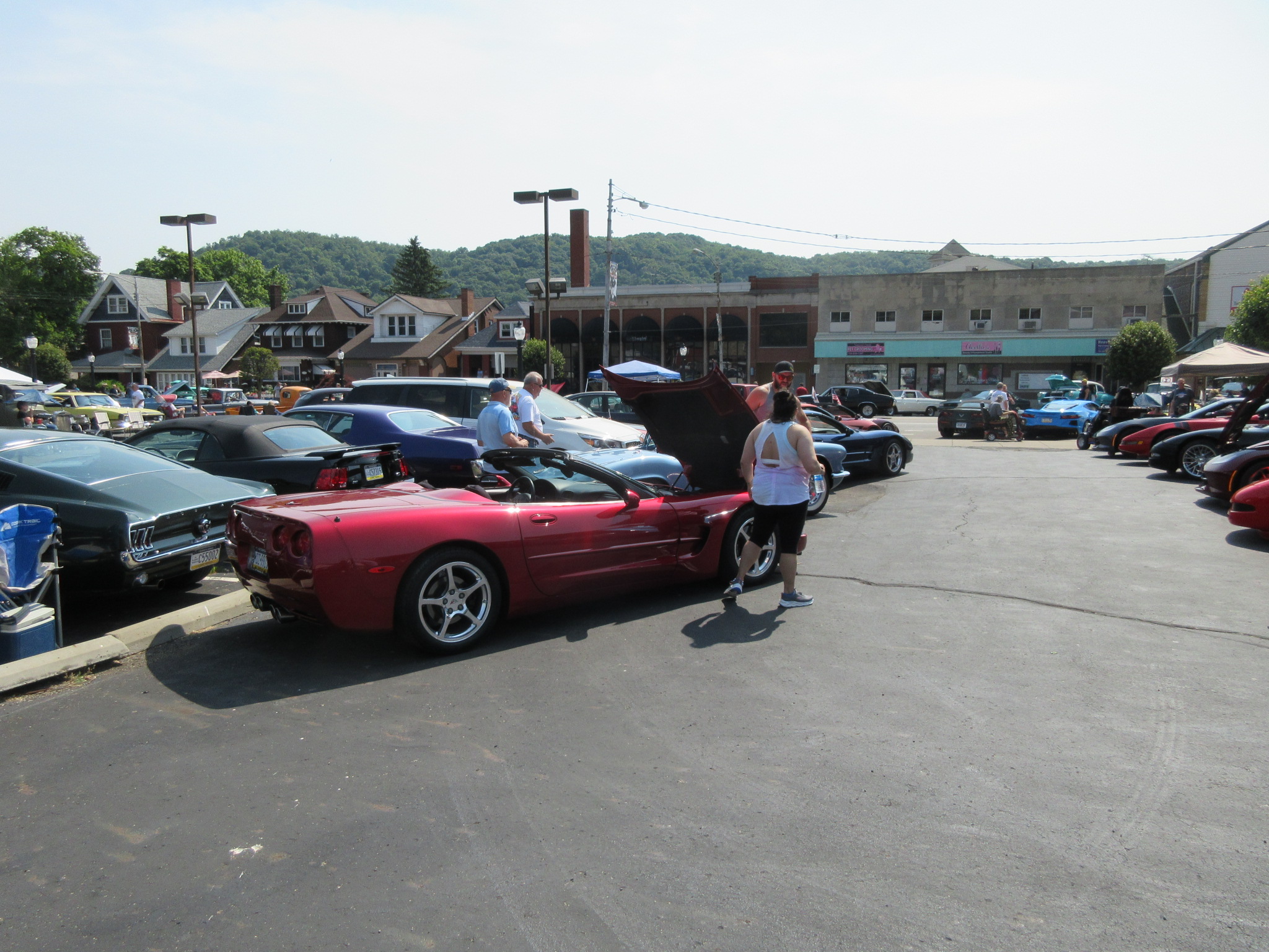 Beaver Falls Car Cruise June 10 2023 Corvettes of PA