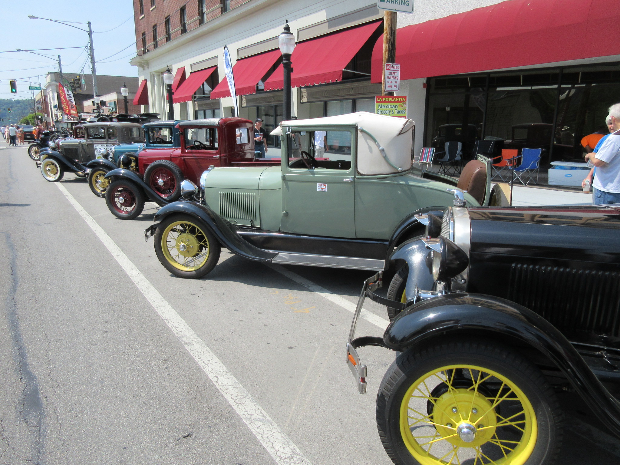 Beaver Falls Car Cruise June 10 2023 Corvettes of PA