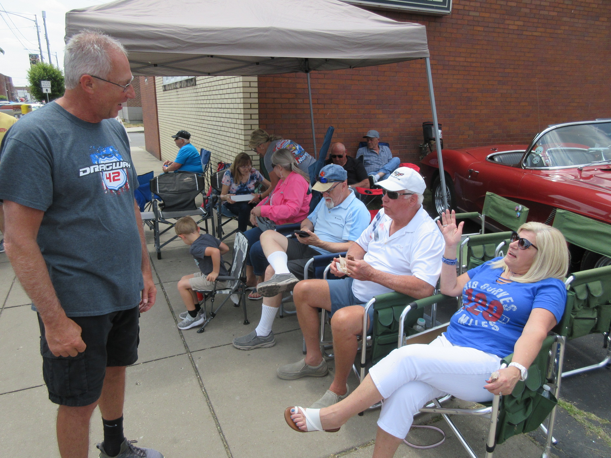 Beaver Falls Car Cruise June 10 2023 Corvettes of PA