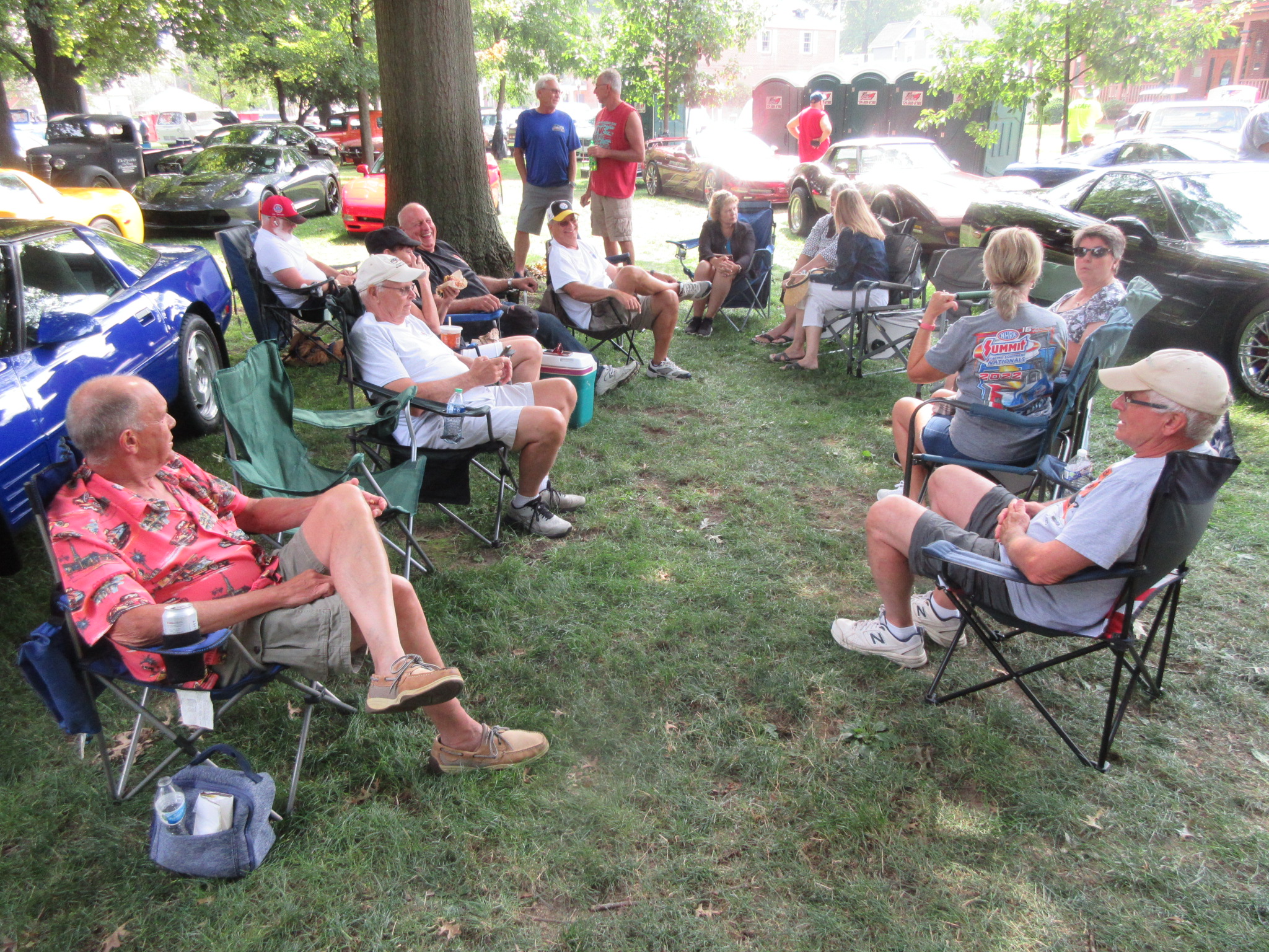 Beaver Car Cruise Aug 5, 2023 Corvettes of PA