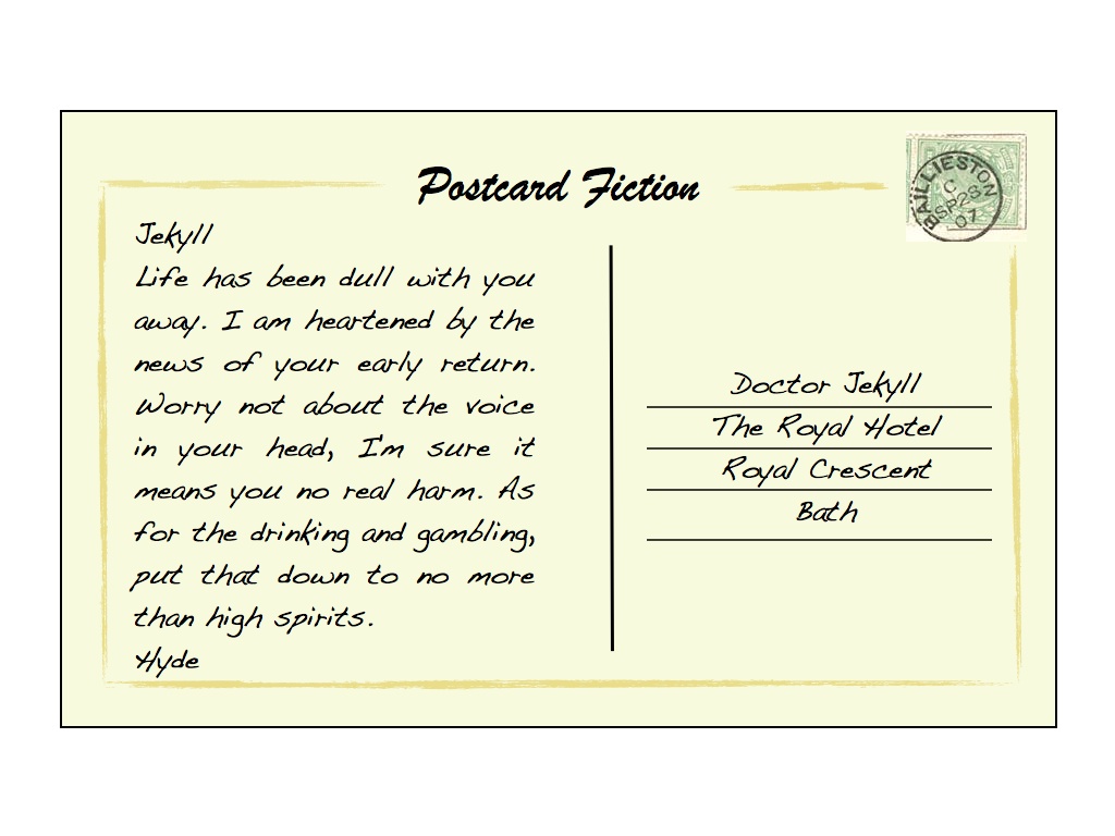 Postcard Fiction Stories In Your Pocket