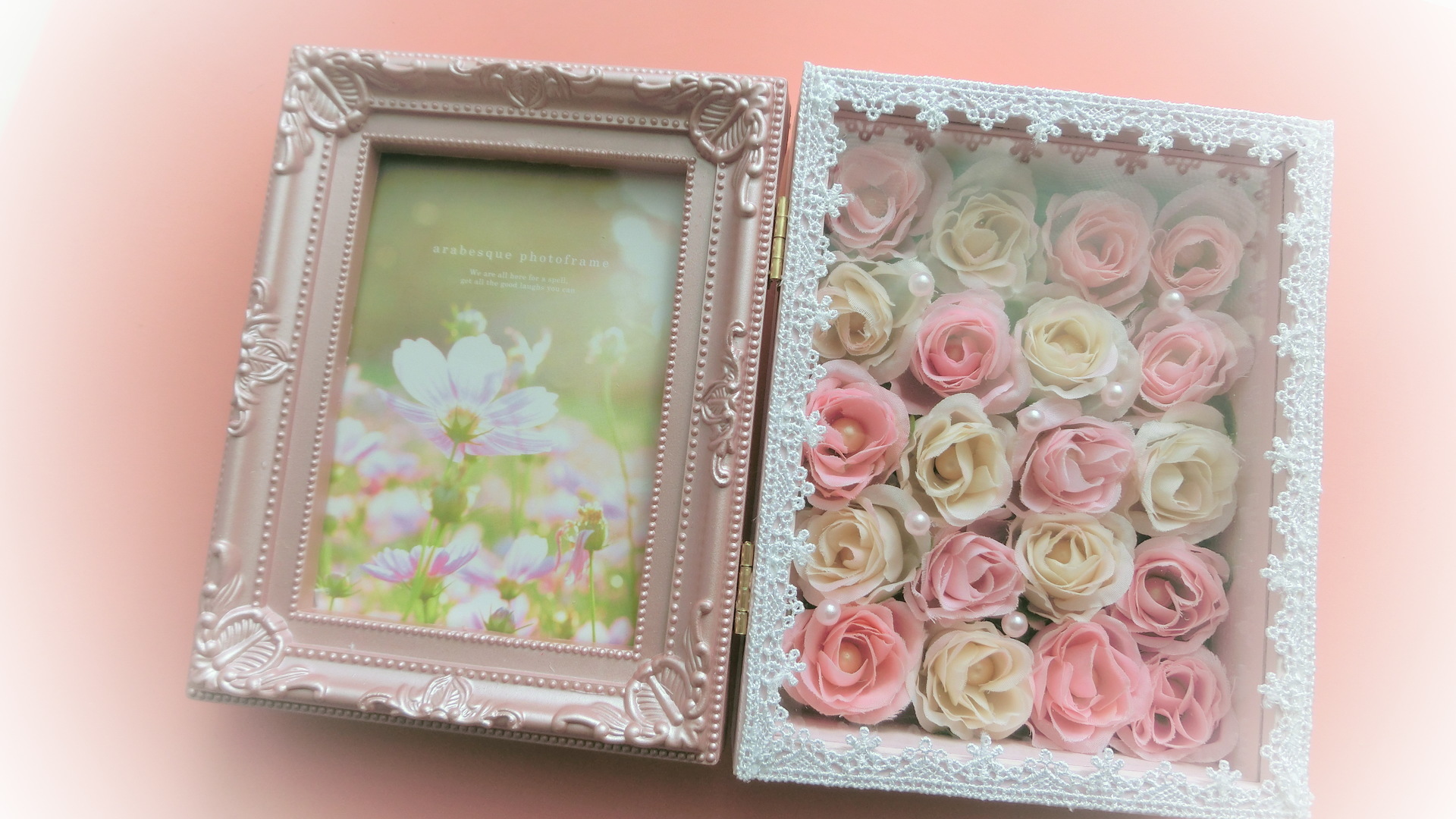 フラワーボックス 写真立て 手作り 100均 Hello Doctor