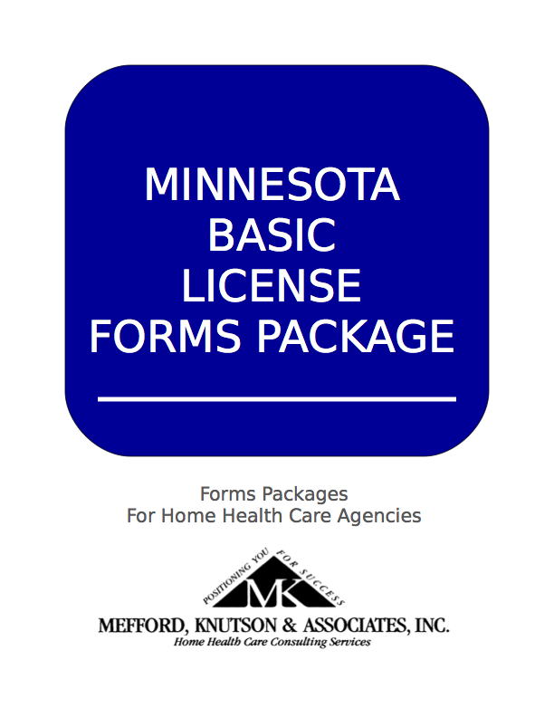 MN Basic License Forms Package MKA Consulting