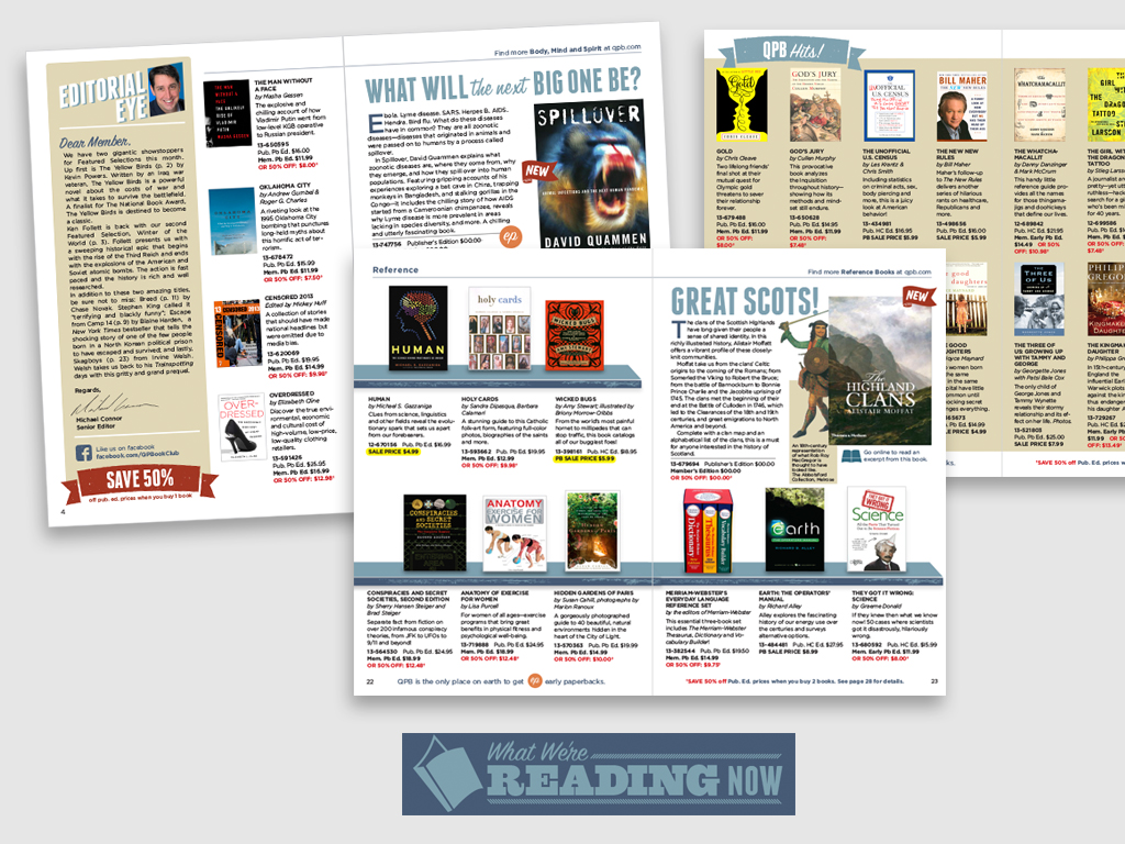 Quality Paperback Books redesign Matthew Kalamidas