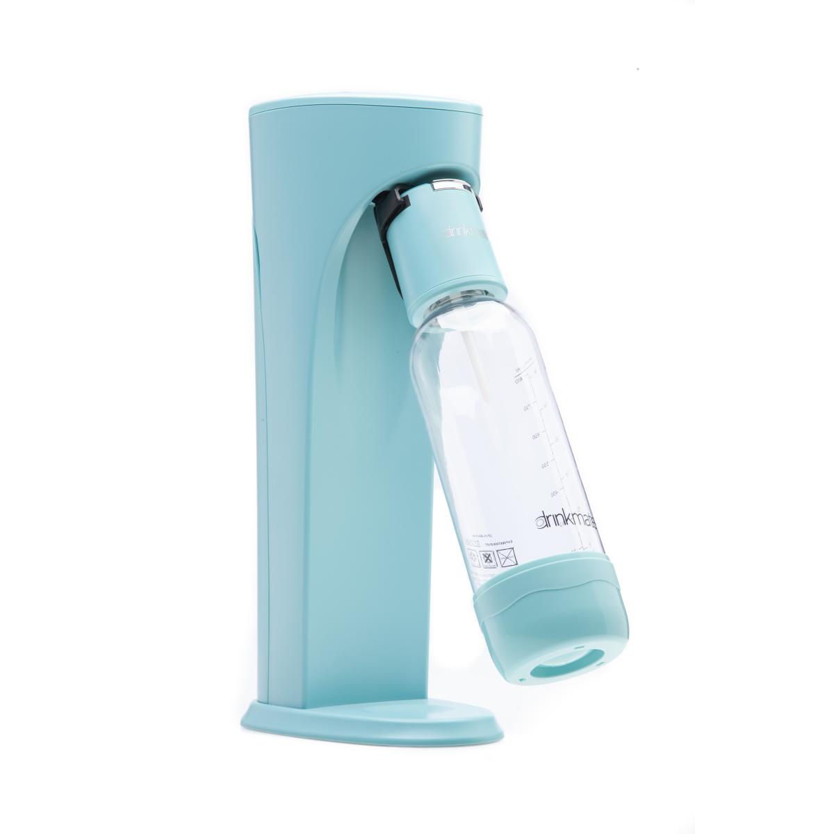 DrinkMate Sparkling Water and Soda Machine With CO2 Cylinder (Arctic