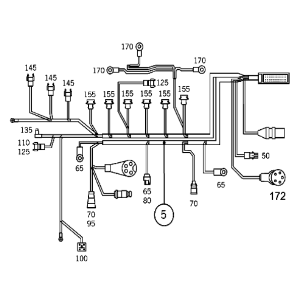Repair wiring harness engine M104 (210 Series) MKB TEC