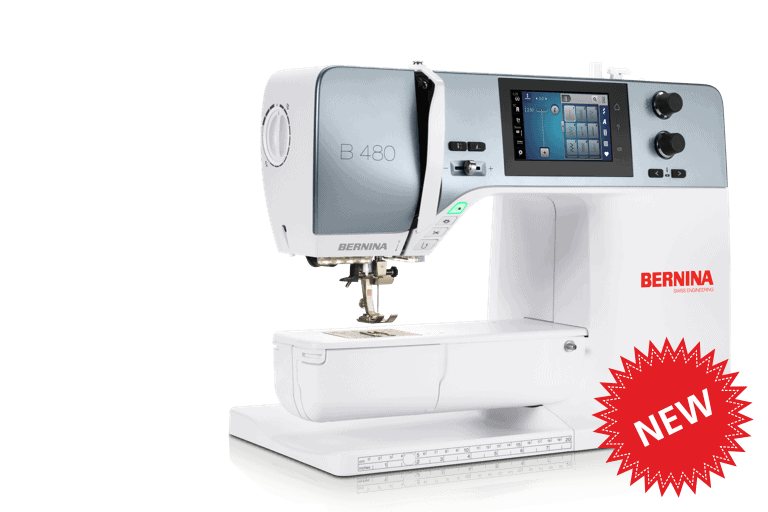 Bernina S480 9.0 mm stitch width sewing machine. MKC Services Sewing