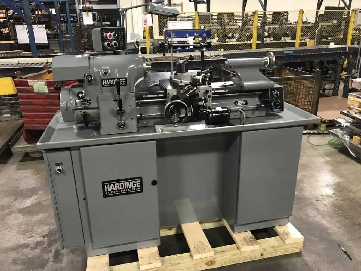 1987 Hardinge HLVH Tool Room Lathe MKE Machine
