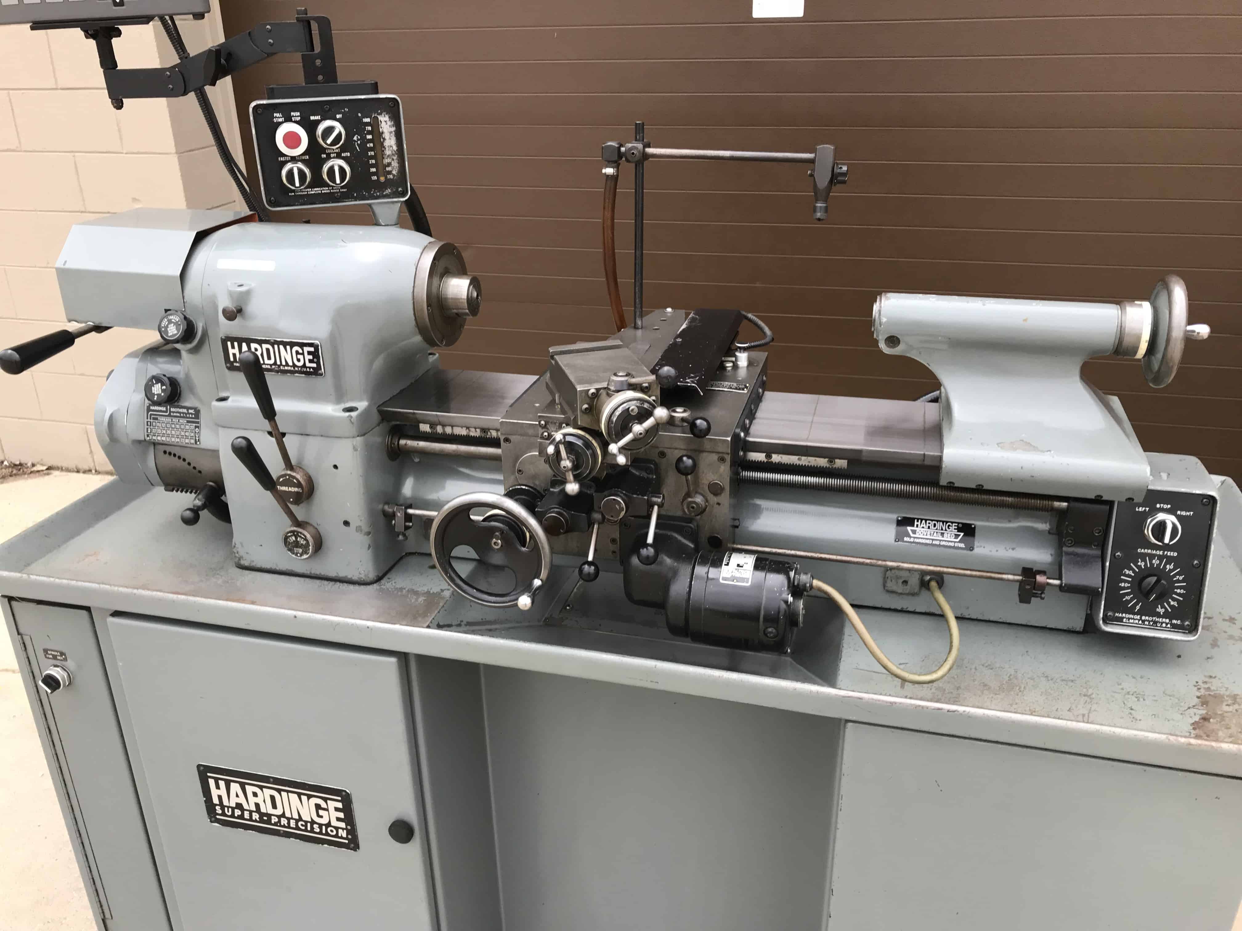 1989 Hardinge HLVH Tool Room Lathe MKE Machine