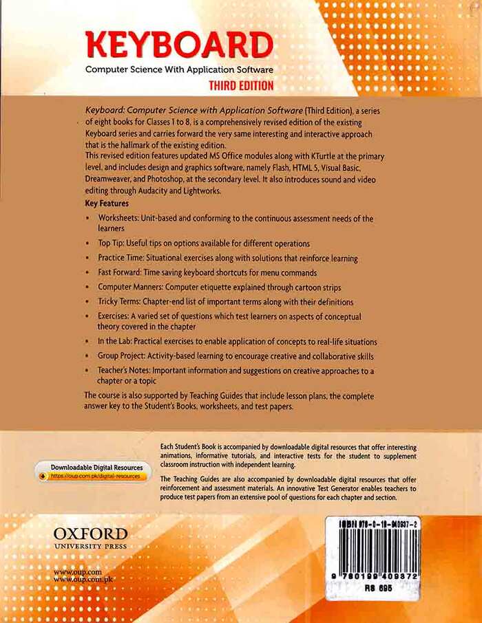 Oxford Keyboard Computer Science Book 8 Third Edition