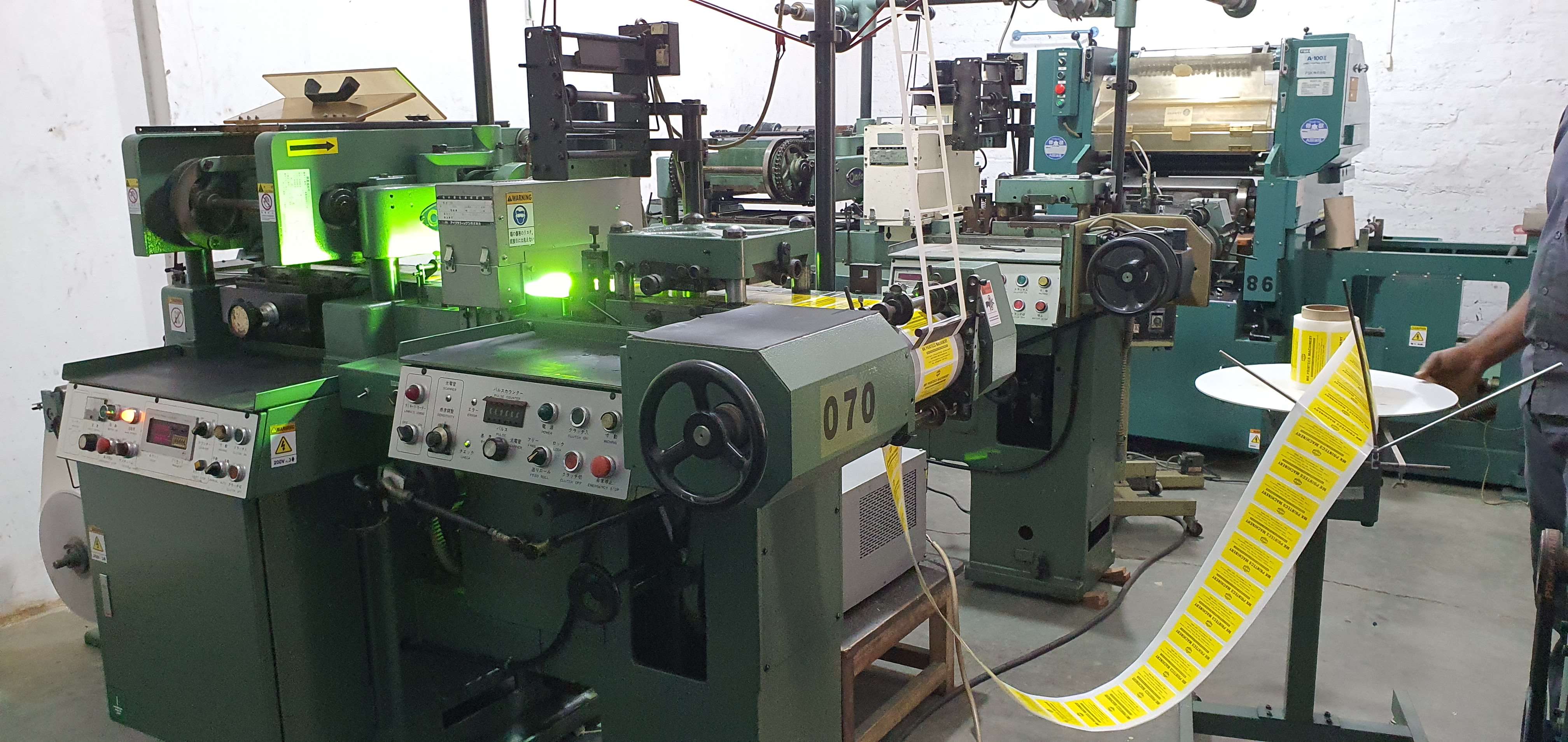 MK PRINTECS MACHINERY Printing Machine ONDA OPM W 150 FLAT BED