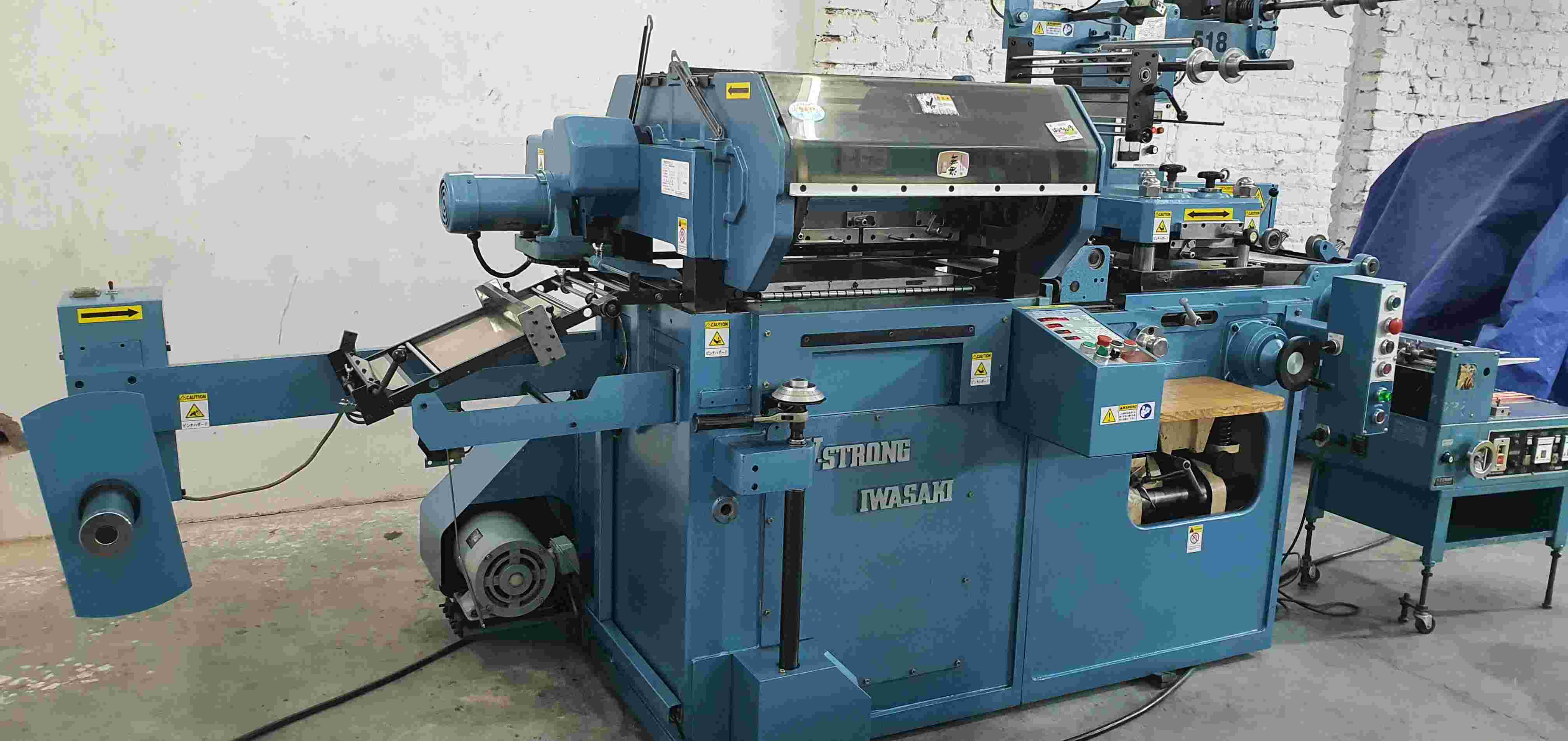 MK PRINTECS MACHINERY Printing Machine NEW ARRIVAL IWASAKI VSD 250 JAPANESE FLAT BED LABEL