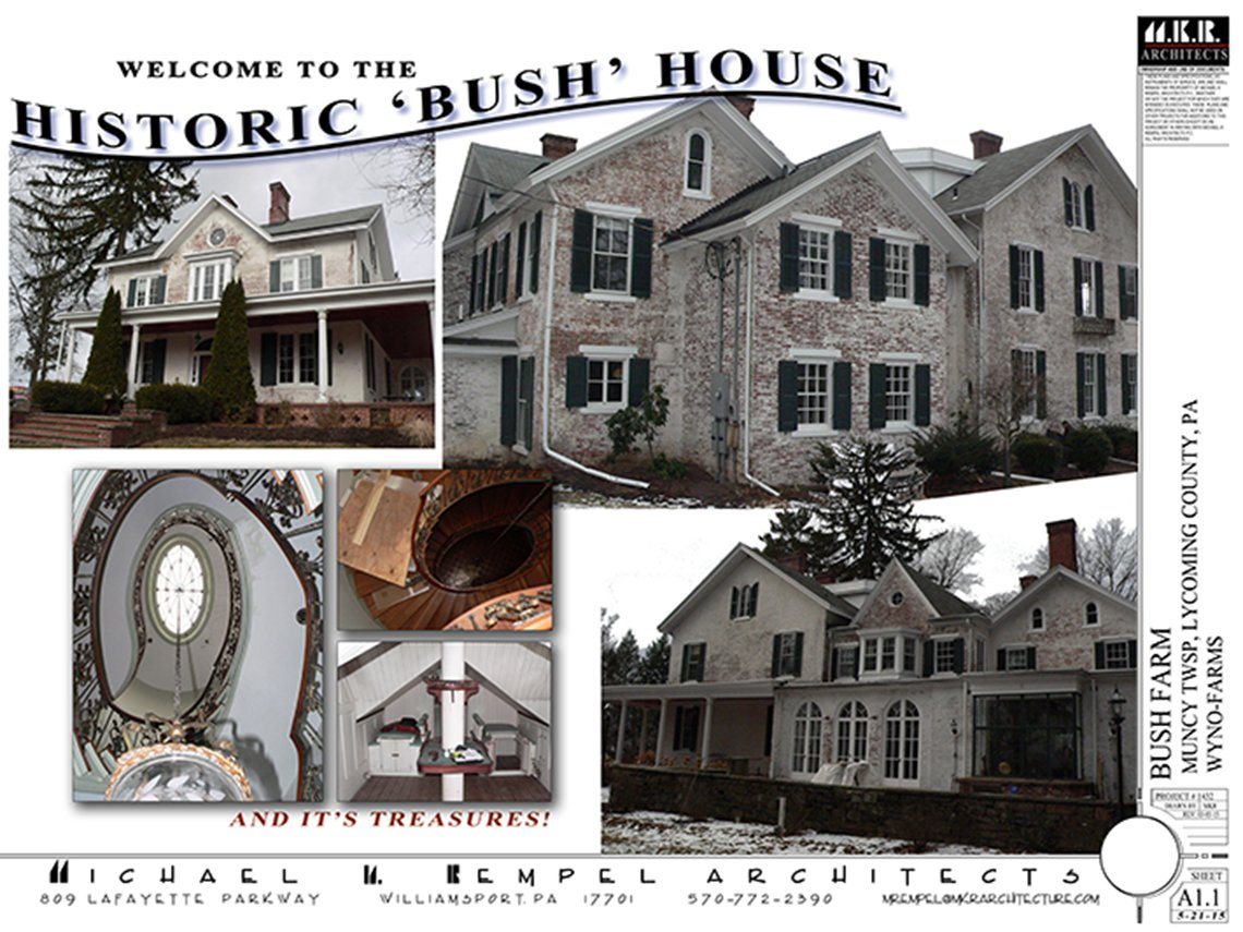 Bush House Muncy, PA MKR Architecture