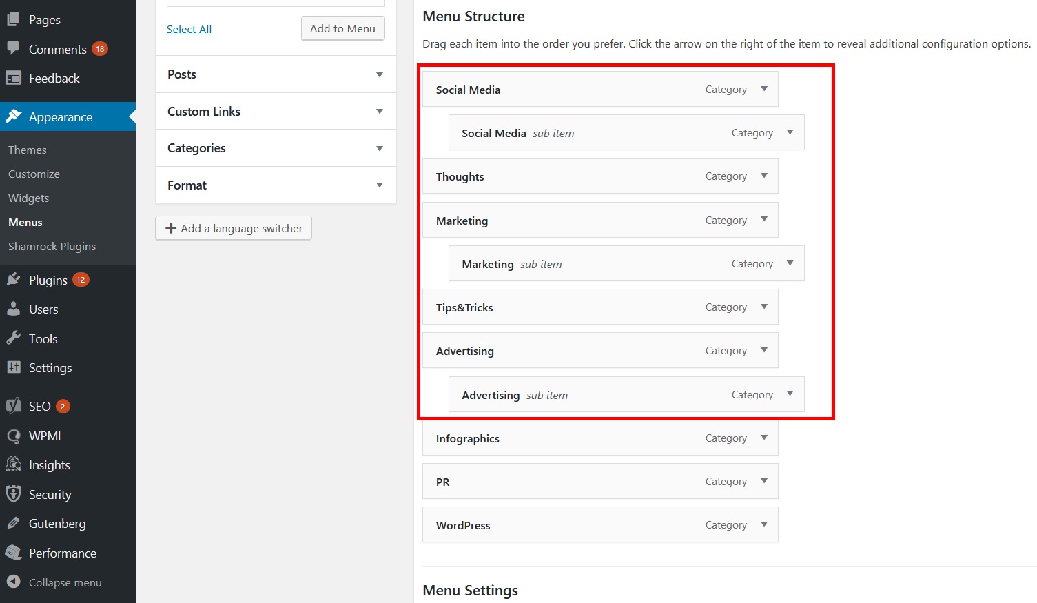 Drop Down Menu Wordpress Code at Norma Wagner blog