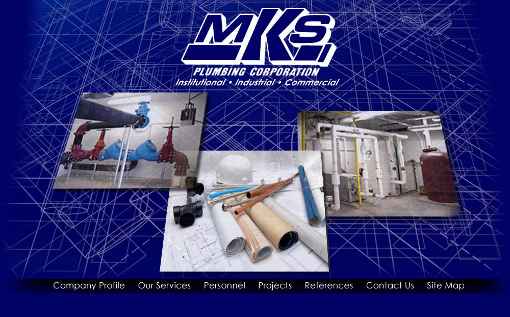 MKS Plumbing Corporation, institutional, industrial, commercial