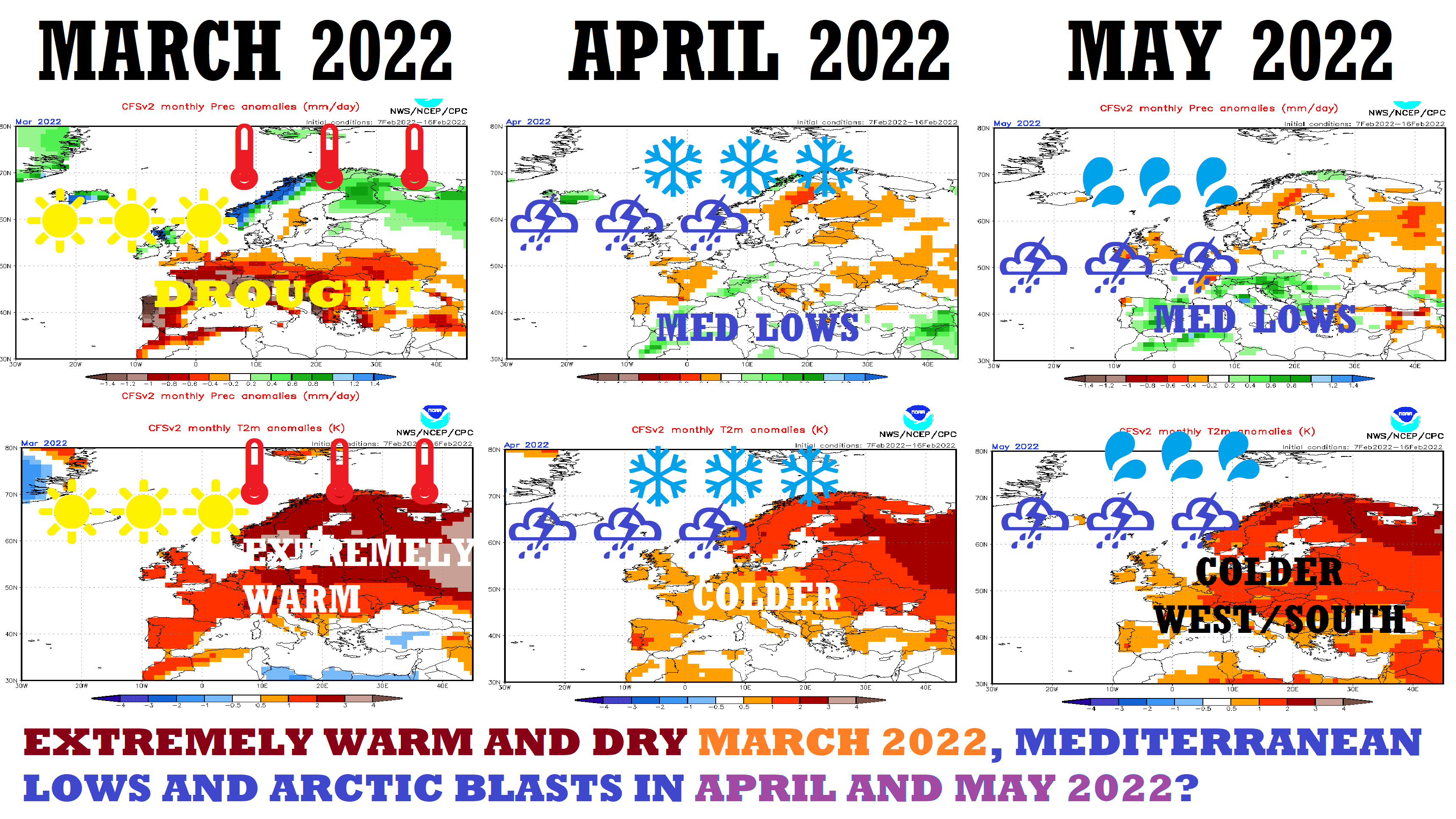 New Zealand Weather In April 2023 Hot And Dry March, Cold And Stormy April And May? The Long-Term Forecast For Europe Sees A Return Of Cold Weather Patterns! » Mkweather