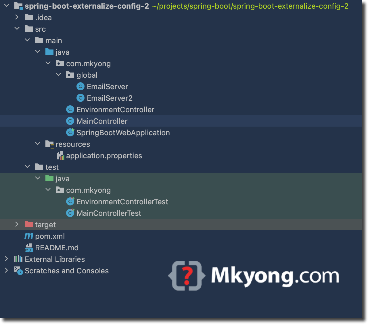 How to access values from application.properties in Spring Boot