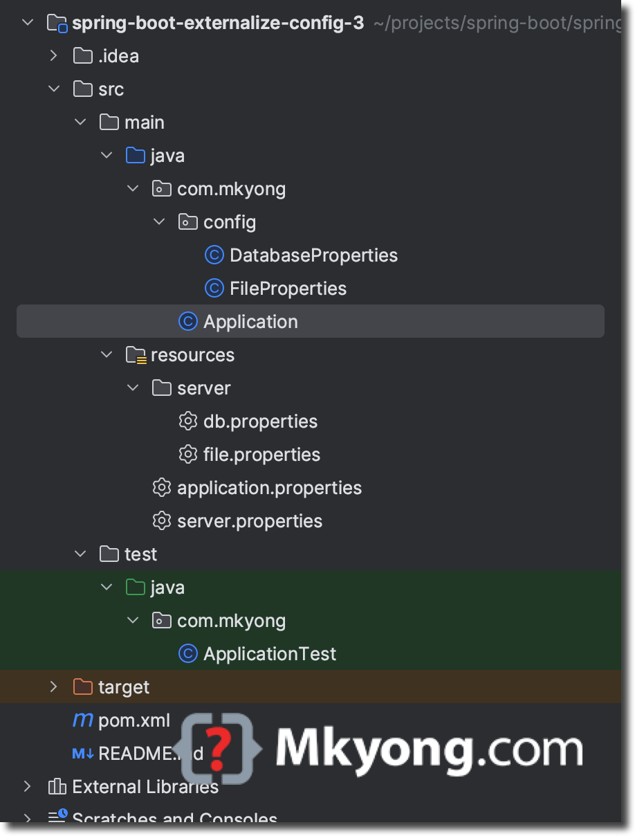 How to load custom properties files in Spring Boot